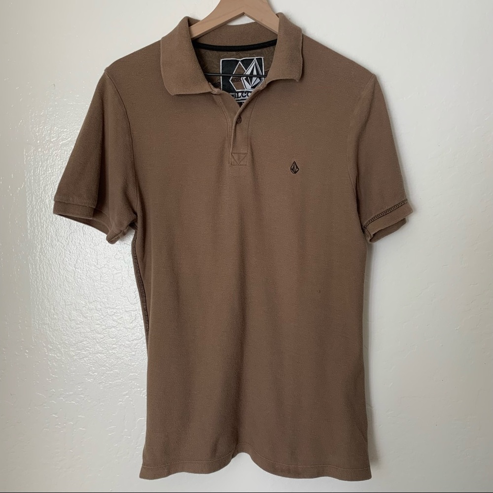 Volcom Fall Mass Short Sleeve Polo - size M